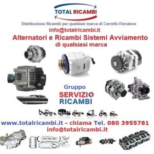 Distribuiamo Alternatori per Motori Marini Macchine Industriali Trattori Agricoli da Total Ricambi