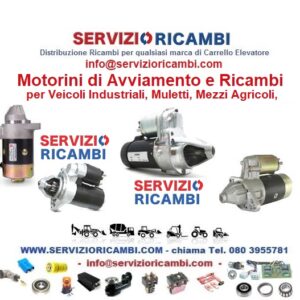 Alternatori per Macchine Industriali e Trattori di varie marche