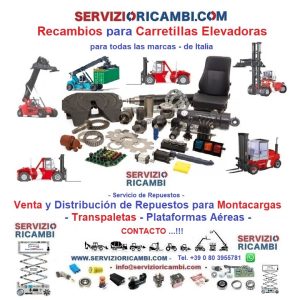 Distribución y Venta de Repuestos para Montacargas - Transpaletas - Plataformas Aéreas