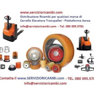 Cerchi ricambi per Transpallet Elettrici BT Toyota Contatta la Total Ricambi