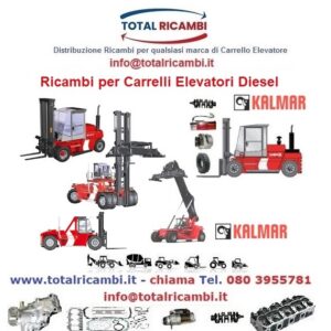 Distribuiamo Ricambi per Carrelli Elevatori Kalmar Reach Stacker Total spare parts service