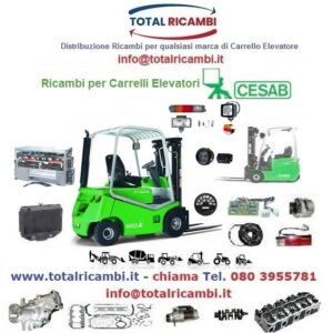 Total Ricambi per Carrelli Elevatori e Muletti Cesab Blitz e Transpallet