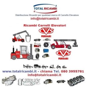 Ricambi per Carrello Reach Stacker CVS-FERRARI spare parts Reach Stacker