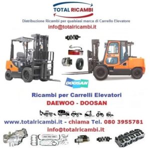 Total Ricambi per Carrelli Elevatori e Muletti Daewoo Doosan