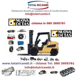 Cerchi Ricambi per Carrelli Elevatori e Muletto Nuova Detas contattaci