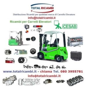 Distribuiamo Ricambi per Carrelli Elevatori e Muletti Cesab ECO e Transpallet contattaci