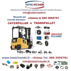 Ricambi Muletto elettrico Caterpillar Contatta Total Ricambi
