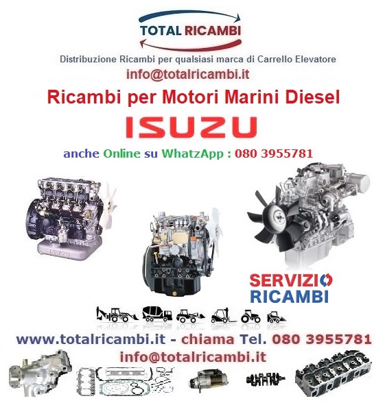 Ricambi per Motori Marini e Industriali Isuzu - Fiat - Aifo Iveco contatta Total Ricambi