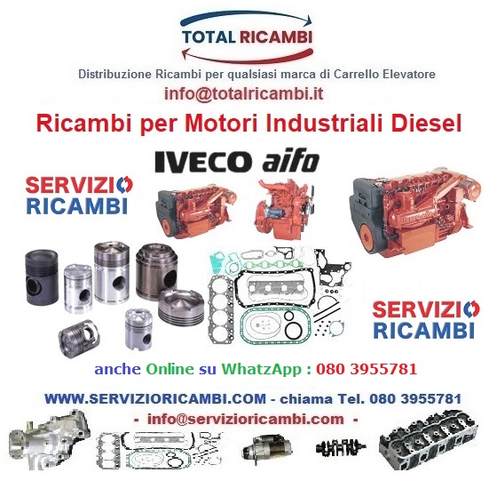 Cerchi Ricambi per Motori Marini e Industriali Diesel Fiat Aifo Iveco contatta Total Ricambi