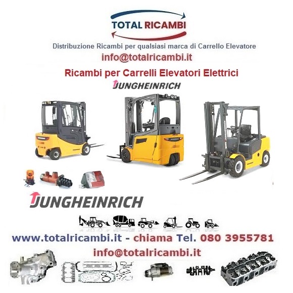 Distribuiamo Ricambi carrello elevatore e muletti Elettrico EFG110 Jungheinrich