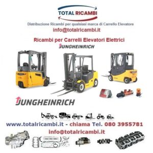 Distribuiamo Jungheinrich ricambi carrello elevatore e muletti Elettrico e Transpallet