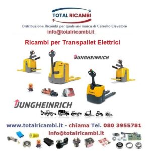 Distribuiamo ricambi Ricambi Transpallet Elettrici Jungheinrich