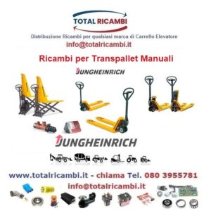 Distribuiamo Ricambi Transpallet manuali Jungheinrich