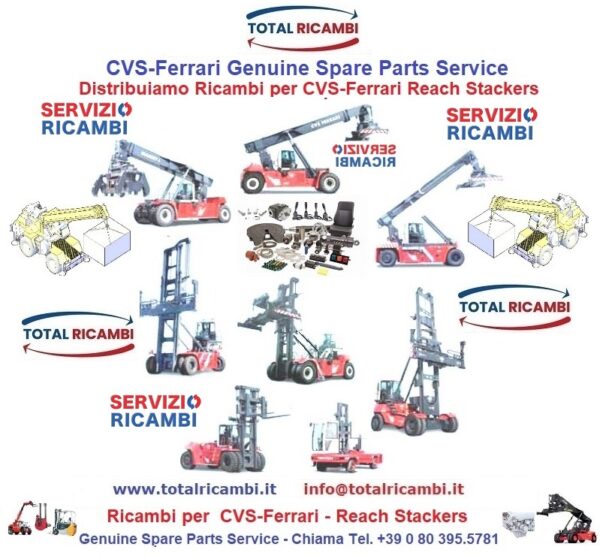 Ricambi per CVS-Ferrari lift trucks Contatta Total Ricambi