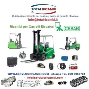 Distribuzione di Ricambi per Carrelli Elevatori Cesab Blitz chiama Total Ricambi