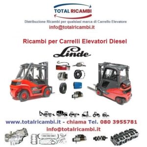 Distribuiamo Ricambi Carrello elevatore Diesel Linde e muletto da H12 a H150