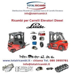 Distribuiamo Ricambi Carrello elevatore Diesel Linde e muletto da H16-D a H236