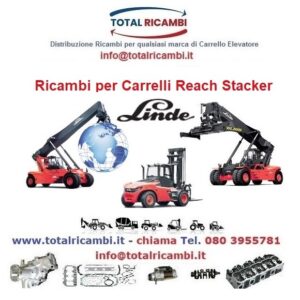 Distribuiamo Ricambi Carrello elevatore Reach Stacker Linde e muletto da C4527 a C4540