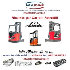 Distribuiamo Ricambi per Retrattili Linde elettrico Retrattile Linde R10 a R25