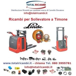 Distribuiamo Ricambi per Sollevatore a Timone Transpallet Linde elettrico Linde L14 e L20