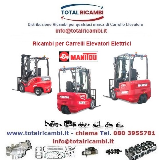 Distribuiamo Ricambi Carrello elevatore Diesel Manitou e muletto da ME315-ME450