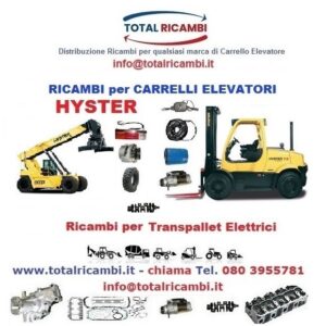 Distribuzione Ricambi per Carrelli Elevatori e Muletti Stacker Hyster Hyster