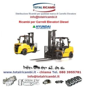 Distribuzione Ricambi per Carrelli Elevatori e Transpallet Hyundai