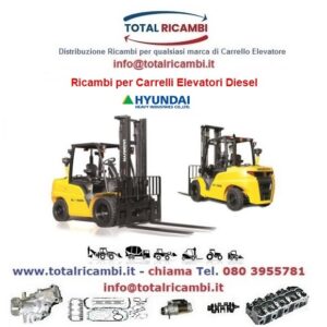 Distribuiamo Ricambi per Carrelli Elevatori e Transpallet Hyundai