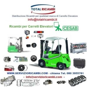 Ricambi per Carrelli Elevatori Elevatori Elettrici Cesab Contatta il servizio Total Ricambi