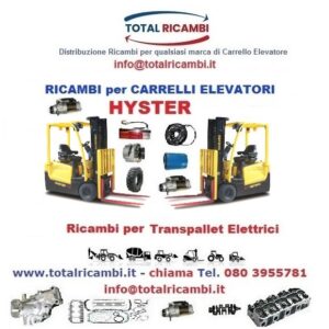 Distribuzione Ricambi per Carrelli Elevatori e Muletti Elettrici Hyster