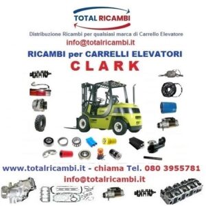 Distribuzione di Ricambi per Carrelli Elevatori Clark Diesel chiama Total Ricambi