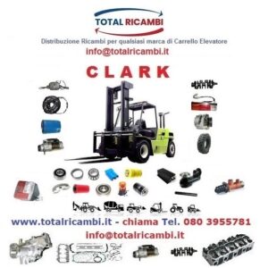 Ricambi per Carrelli Elevatori Elevatori Clark Diesel Contatta il servizio Total Ricambi