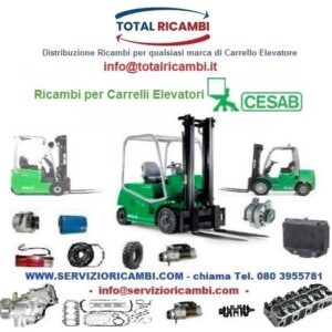 Servizio Total Ricambi per Muletti e Carrelli Elevatori Cesab