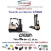 Distribuzione di Ricambi per Carrelli Elevatori Crown chiama Total Ricambi