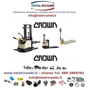 Distribuiamo Ricambi per Transpallet Elettrici Crown Contatta il servizio Total Ricambi