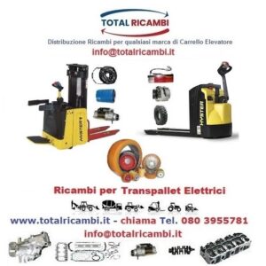 Distribuzione Ricambi per Carrelli Elevatori e Transpallet Elettrici a Timone Hyster