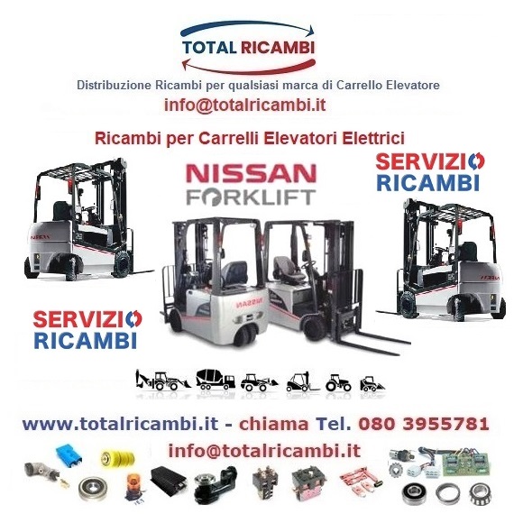 Distribuiamo Ricambi Carrello elevatore e Transpallet elettrico Nissan G1N1 a N01L
