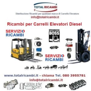 Distribuiamo Ricambi Carrello elevatore Steinbock-Boss da H50-D-QX30-D