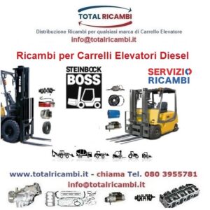 Distribuiamo Ricambi Carrelli elevatori Diesel Steinbock-Boss da RH20 a SX50-6