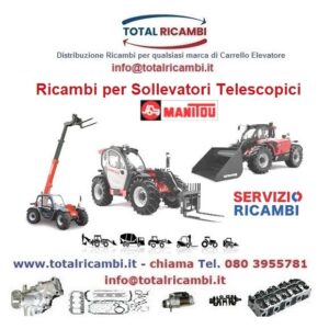 Distribuiamo Ricambi Carrello elevatore e Sollevatori Telescopici Manitou MLT632-MT1337