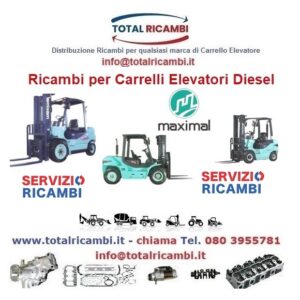 Distribuiamo Ricambi Carrello elevatore e Sollevatori Maximal D35-FD60