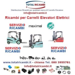 Distribuiamo Ricambi Carrello elevatore e Sollevatori Maximal FB13-FB50
