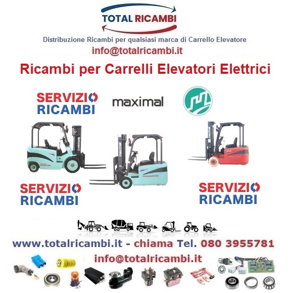 Distribuiamo Ricambi Carrello elevatore e Sollevatori Maximal FB13-FB50