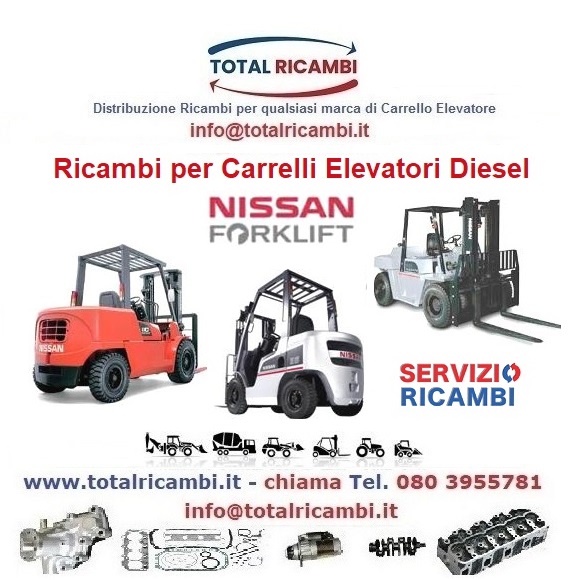 Distribuiamo Ricambi per Ricambi per Carrelli elevatori Nissan FJ01-A a ZX80