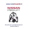 Distribuiamo Ricambi Carrelli elevatori e Transpallet diesel Nissan
