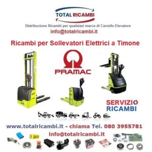 Distribuiamo Ricambi per Pramac Lifter Sollevatori Elettrici a Timone da FX12 a GX12 Total Ricambi