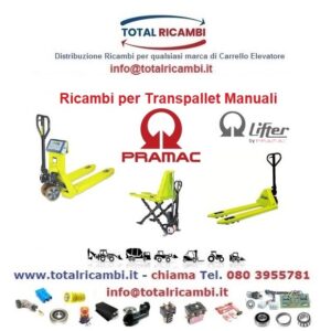 Distribuiamo Ricambi per Pramac Lifter da GS-Basic a HX-10M Carrello elettrico Total Ricambi
