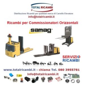 Distribuiamo Ricambi per Sollevatori Elettrici a Timone Samag Pick20 a Max5