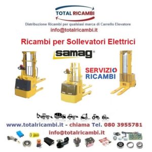 Distribuiamo Ricambi per Sollevatori Elettrici a Timone Samag ELE10 a ELFO2
