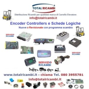 Distribuiamo e Ripariamo anche Encoder Schede per Muletti e Controllo Motore per Transpallet Ztp Zapi Sevcon SME Curtis